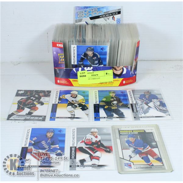 NHL ROOKIE CARD LOT