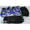 Image 1 : LOT OF GLOVES AND WATER SHOES