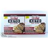 Image 1 : LOT OF 2 200G SLIMFAST KETO BAR PEANUT BUTTER BOXE
