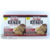 Image 1 : LOT OF 2 200G SLIMFAST KETO BAR PEANUT BUTTER BOXE