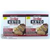 Image 1 : LOT OF 2 200G SLIMFAST KETO BAR PEANUT BUTTER BOXE