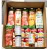 Image 1 : FLAT LOT OF BRAND NAME SOUP AND JUICE