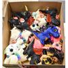 Image 1 : FLAT LOT OF OF BEANIE BABY WWF STUFFIES