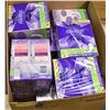 Image 1 : BOX LOT OF FEMININE HYGIENE PRODUCTS