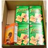 Image 1 : FLAT OF CRACKERS LOT