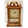 Image 1 : MANTEL DECOR CLOCK APPROX 10" TALL