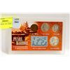 PEARL HARBOR 1941 COIN AND STAMP SET.