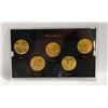 Image 2 : 2003 USA GOLD STATE QUARTERS SET.