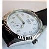 Image 2 : NEW MEWA WHITE FACE 21 JEWEL AUTOMATIC WATCH