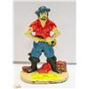 Image 1 : CAST IRON PIRATE DOOR STOPPER ORIGINAL PAINT