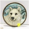 Image 1 : BRADFORD EXCHANGE "WHITE WOLF" STATUE PLATE