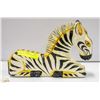 Image 1 : HAND CARVED & PAINTED ZEBRA AFRICA