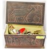 Image 1 : JEWELLERY BOX WITH CONTENTS