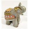 Image 1 : LUCKY ELEPHANT HAND PAINTED WITH BEADS / GLASS