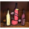 Image 1 : METAL WALL DECORE 3D WINE BOTTLES