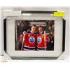 Image 1 : FRAMED CONNOR MCDAVID AND WAYNE GRETZKY