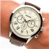 Image 2 : NEW FOSSIL TRIPLE CHRONO OFF WHITE DIAL MSRP $199