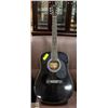 Image 1 : BLACK HARMONY AQUSTIC GUITAR H106B MODEL