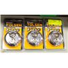 Image 1 : LOT OF 3 NEW HEAVY DUTY DISC LOCKS