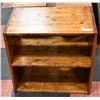 Image 1 : HANDCRAFTED WOODEN SHELF STAND 25" X 24" X 15"