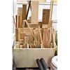 Image 1 : LARGE CART FILLED WITH WOOD -  ASSORTED