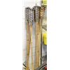 Image 1 : LOT OF 6 TIKI TORCHES