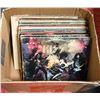 Image 1 : "BOX OF ROCK LP RECORDS INCLUDING: KISS, ROLLING