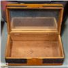 Image 2 : MAHOGANY HAND CARVED WOOD BOX