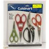 Image 1 : NEW CUISINART ASSORTED SCISSOR SET