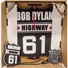 Image 1 : BOB DYLAN HIGHWAY 61 CLOCK, MAGNET, LANYARD