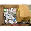 Image 1 : LARGE BOX WITH ASSORTED HAND SANITIZERS