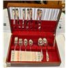 VINTAGE 41 PC CUTLERY SET WM