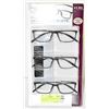 Image 1 : FOSTER GRANT READING GLASSES 3 PACK +1.50