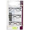 Image 1 : FOSTER GRANT LADIES READING GLASSES 3 PACK +1.50