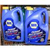 Image 1 : LOT OF 3 X 5L NAPA SAE 5W-30 MOTOR OIL PREMIUM