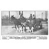Image 1 : Delaware Coal Co. Trucking Horse Wagon Muncie, Indiana Postcard