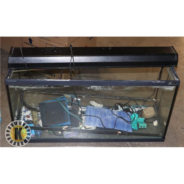 FISH TANK WITH ACCESSORIES