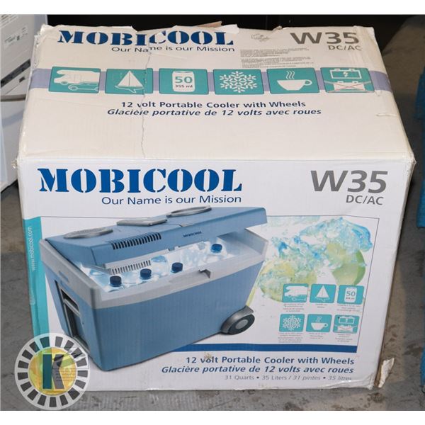 MOBICOOL MOBILE COOLER MODEL W35. UNTESTED