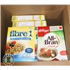 Image 1 : BOX OF ALL BRAND AND FIBRE 1 CEREAL