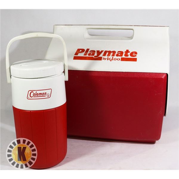 RED IGLOO COOLER