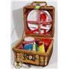Image 1 : KIDS PIC-NIC SET INCLUDES CUPS, PLATES, CUTLERY