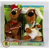 Image 1 : 2 NEW SCOOBY DOO CHRISTMAS FIGURES