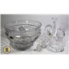 Image 1 : 4 CRYSTAL GLASSWARE