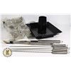Image 1 : BOX OF BBQ TOOLS AND  UTENSILS