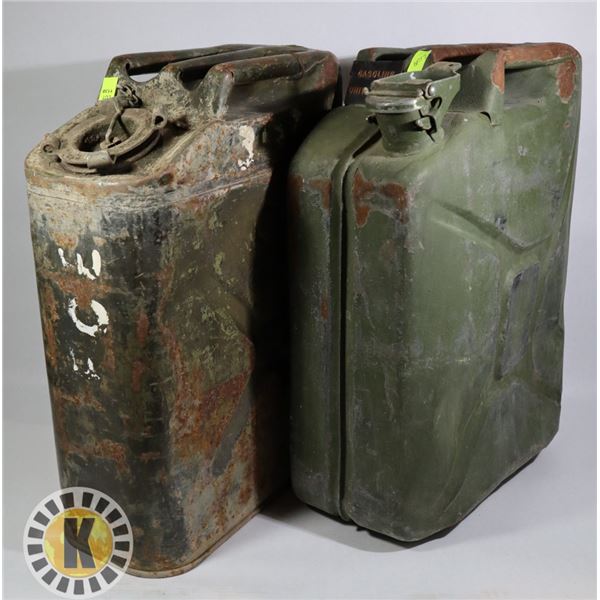 METAL GAS CANS