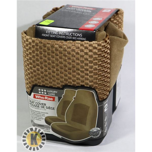 2 PIECE UNIVERSAL SEAT COVERS