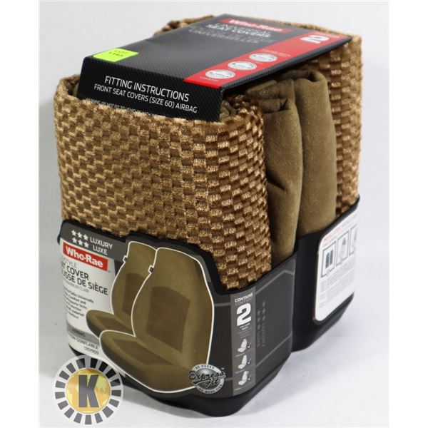 2 PIECE UNIVERSAL SEAT COVERS