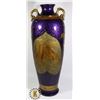 Image 1 : DECORATIVE VASE- PURPLE 24"