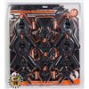 Image 1 : NEW 12PC HEAVY DUTY PLASTIC SPRING CLAMP SET