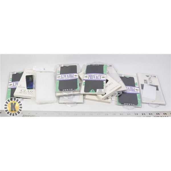 BOX OF ASSORTED PHONE CASES